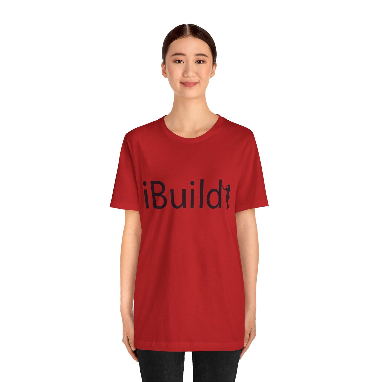 iBuild Short Sleeve Tee (Black Print)