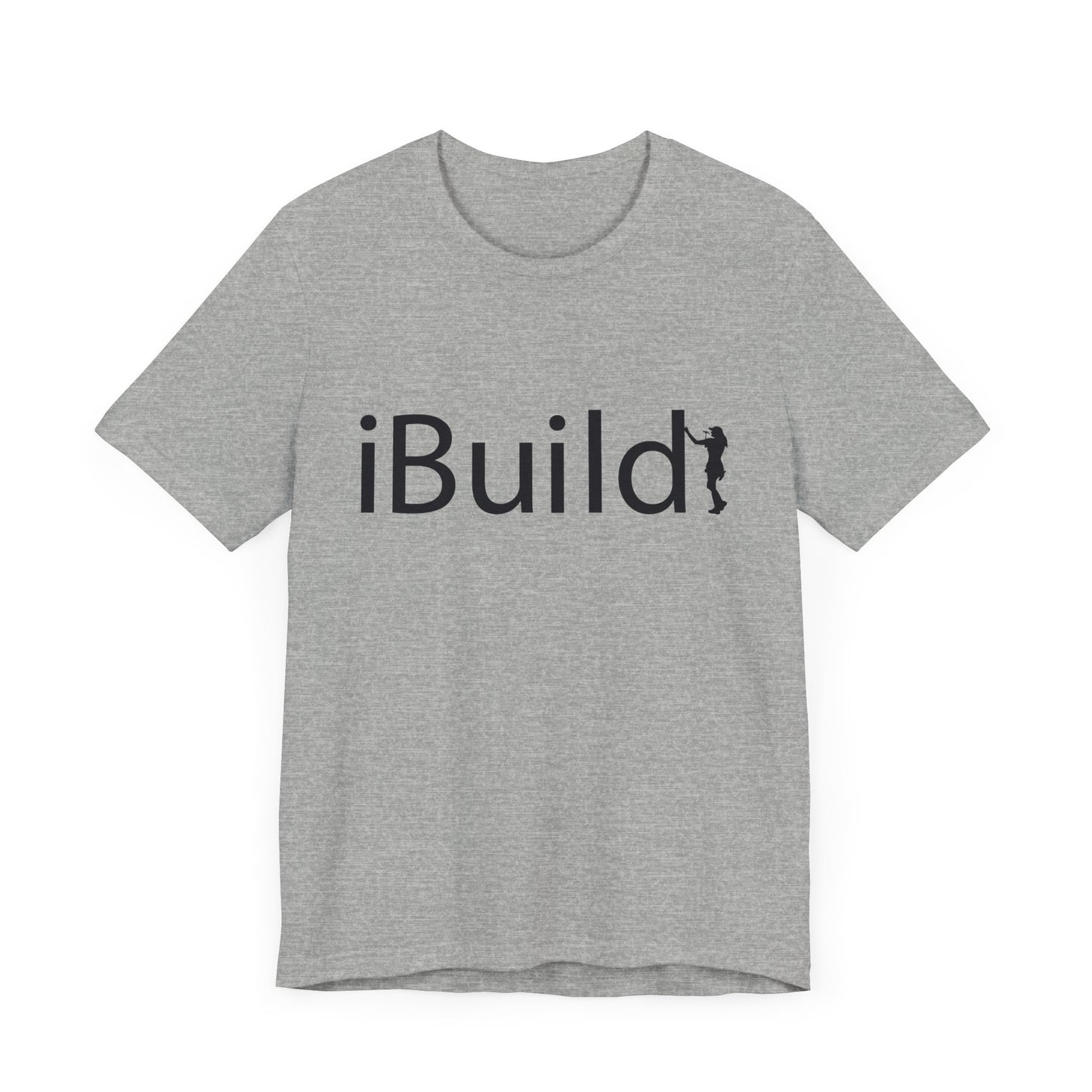 iBuild Short Sleeve Tee (Black Print)