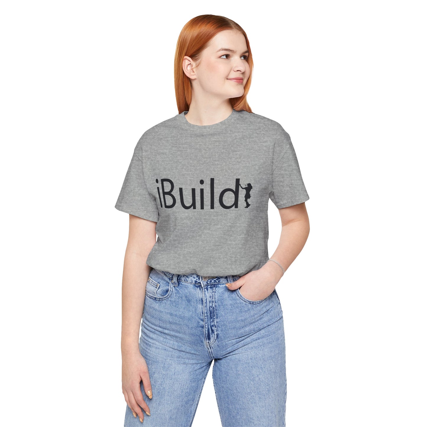 iBuild Short Sleeve Tee (Black Print)