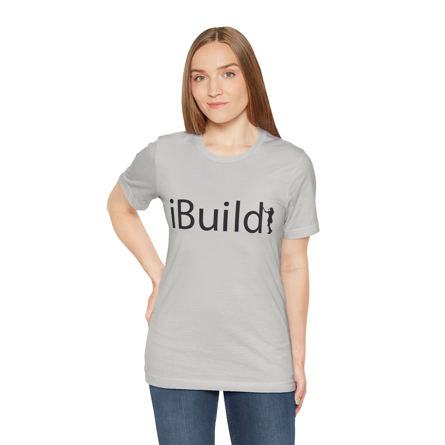 iBuild Short Sleeve Tee (Black Print)