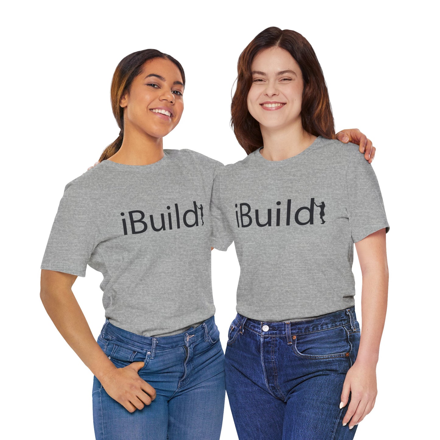 iBuild Short Sleeve Tee (Black Print)