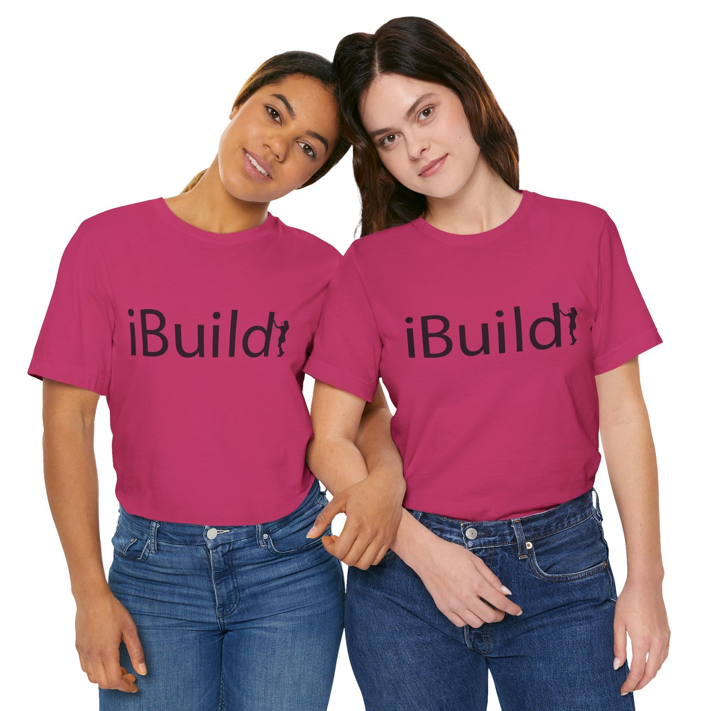 iBuild Short Sleeve Tee (Black Print)