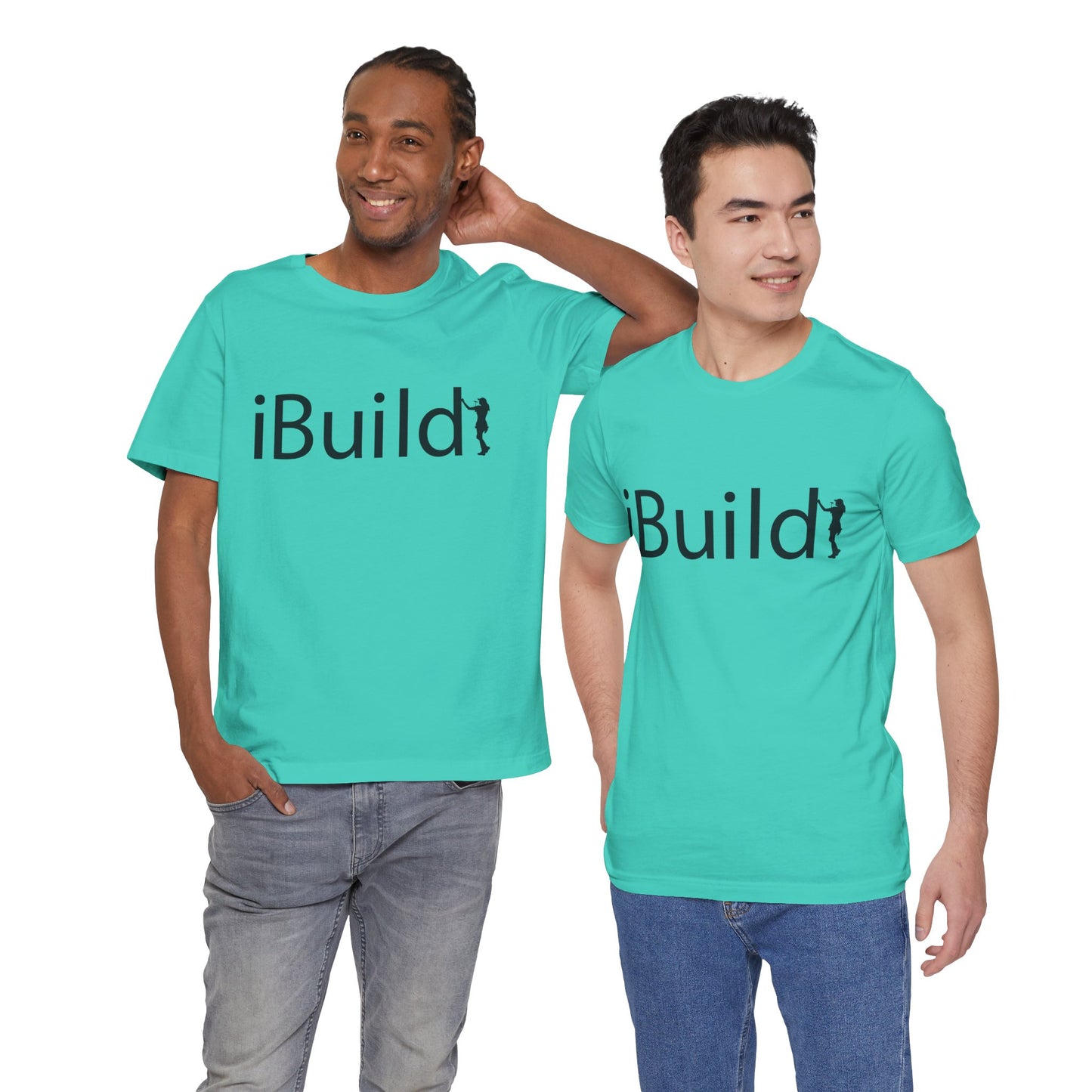 iBuild Short Sleeve Tee (Black Print)