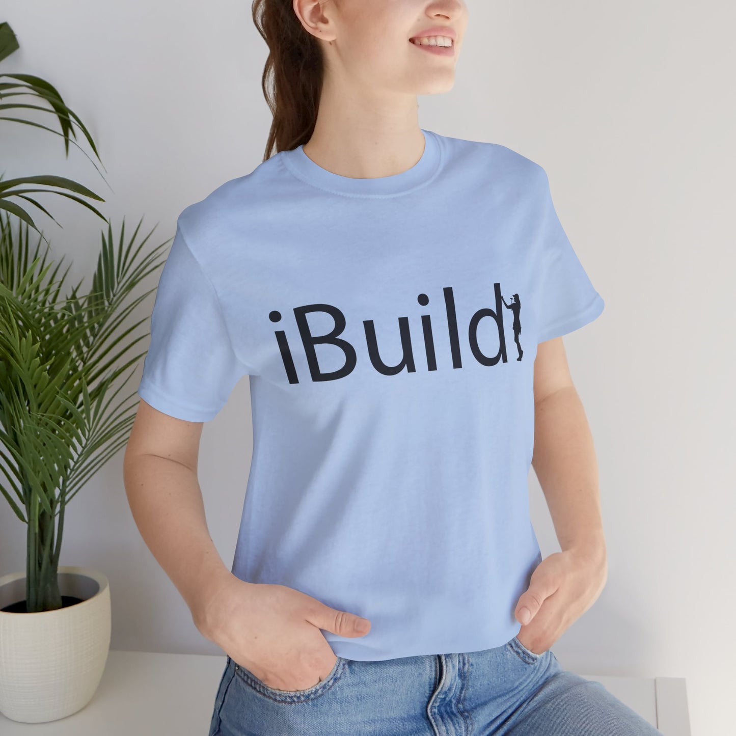 iBuild Short Sleeve Tee (Black Print)