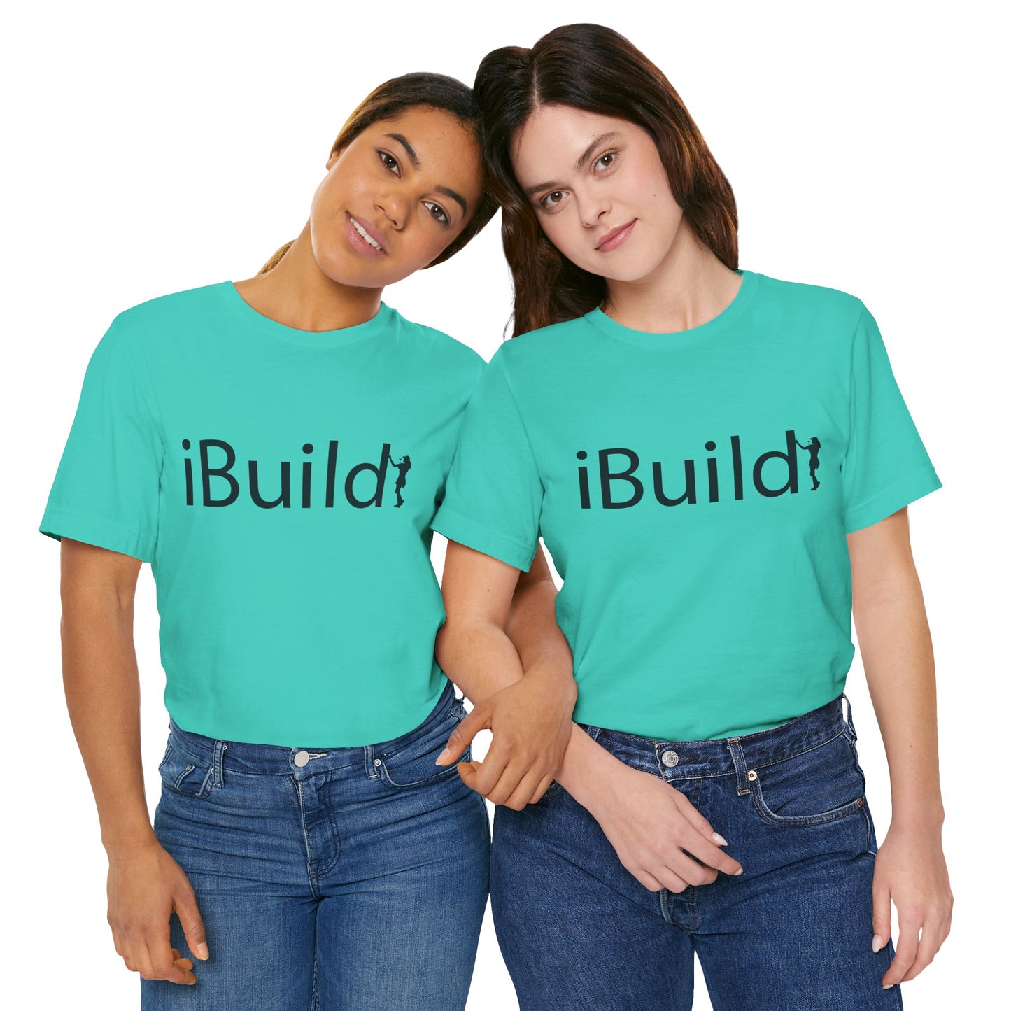 iBuild Short Sleeve Tee (Black Print)