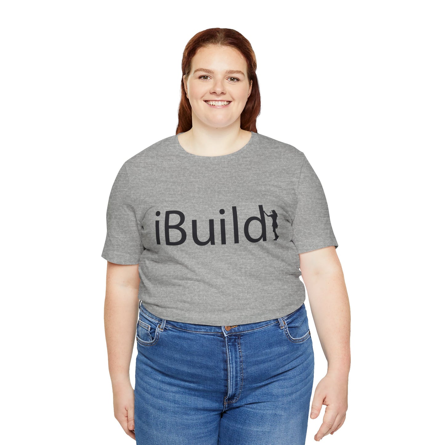 iBuild Short Sleeve Tee (Black Print)