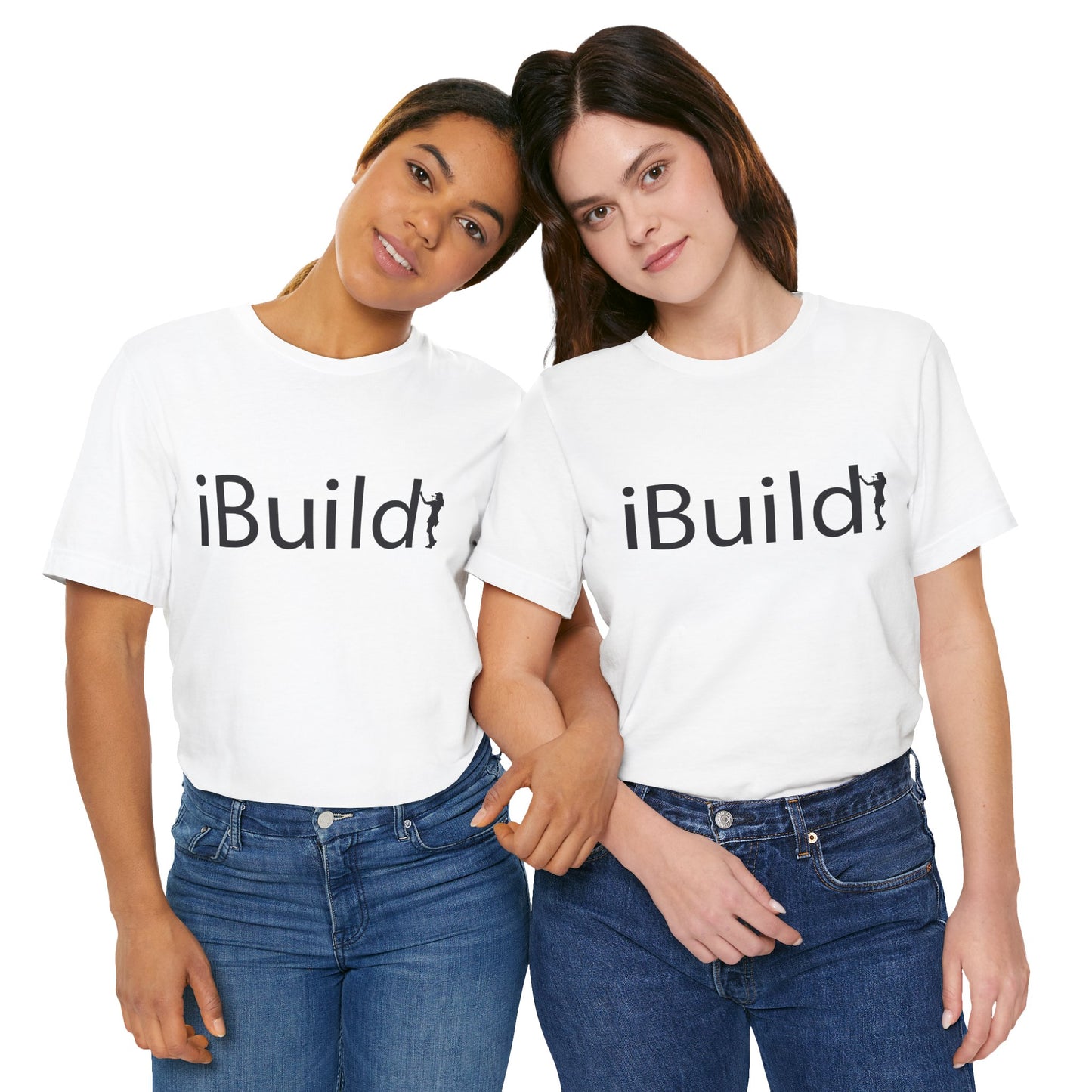 iBuild Short Sleeve Tee (Black Print)