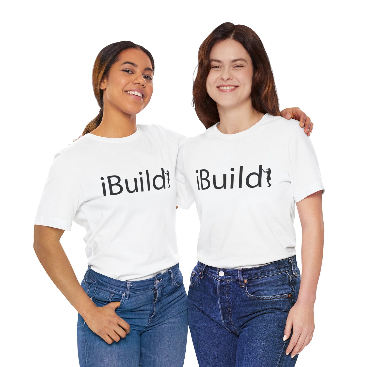 iBuild Short Sleeve Tee (Black Print)