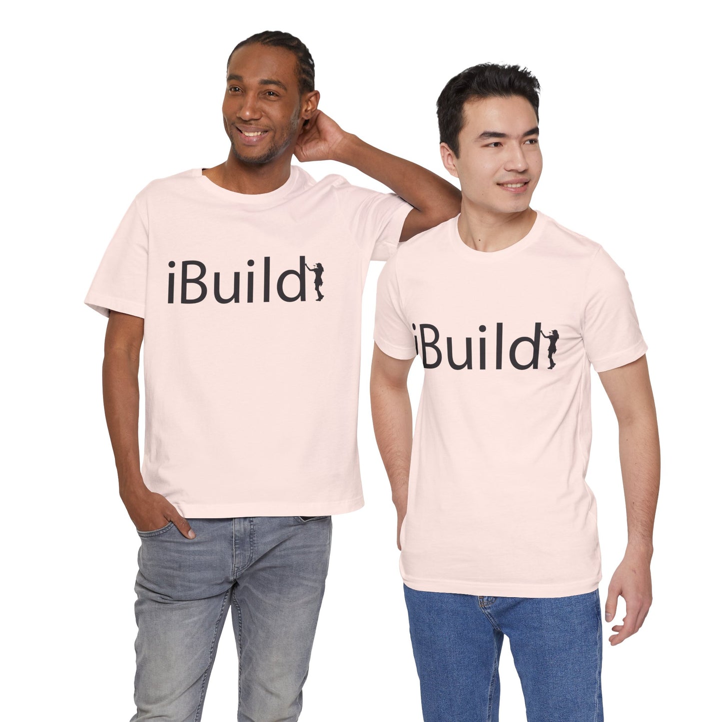 iBuild Short Sleeve Tee (Black Print)