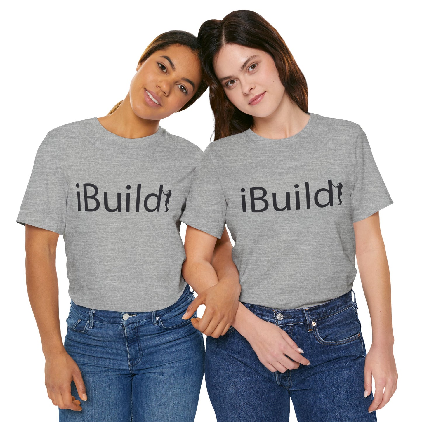 iBuild Short Sleeve Tee (Black Print)