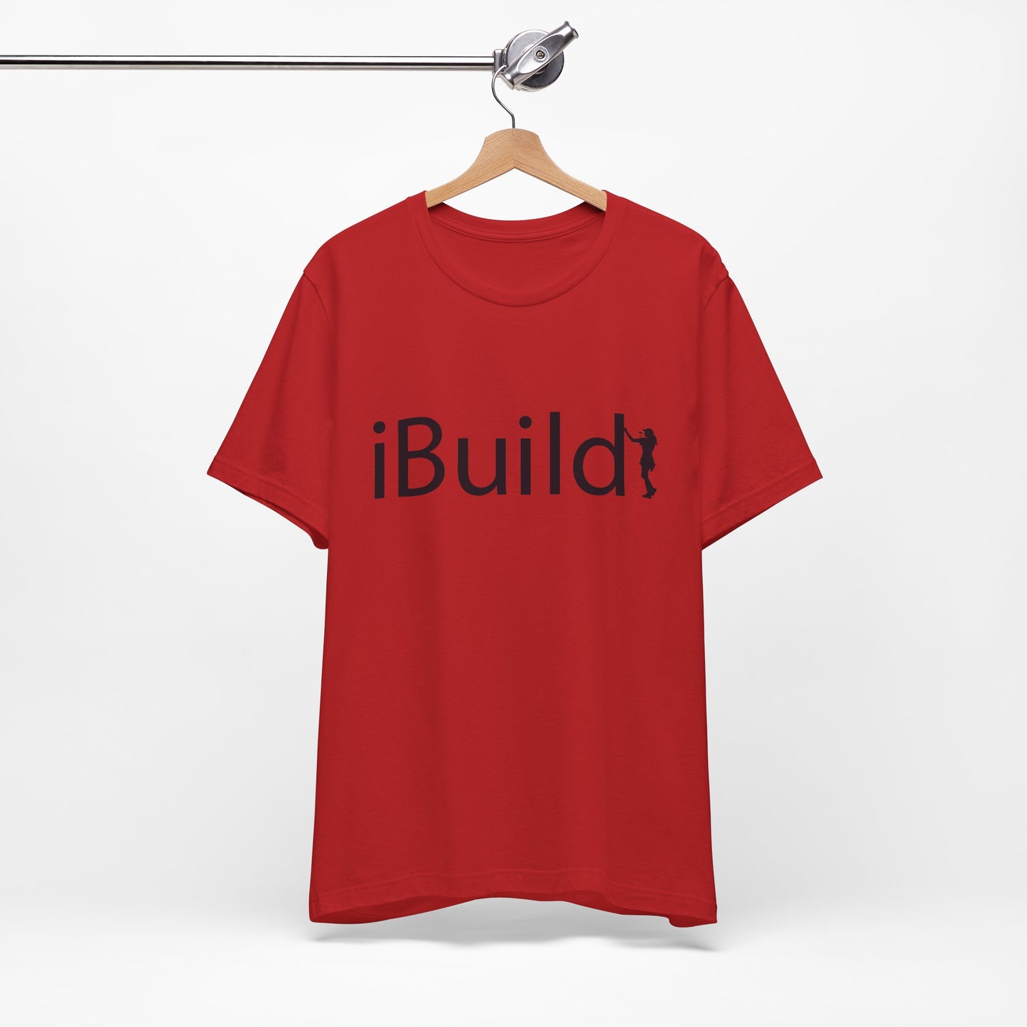 iBuild Short Sleeve Tee (Black Print)