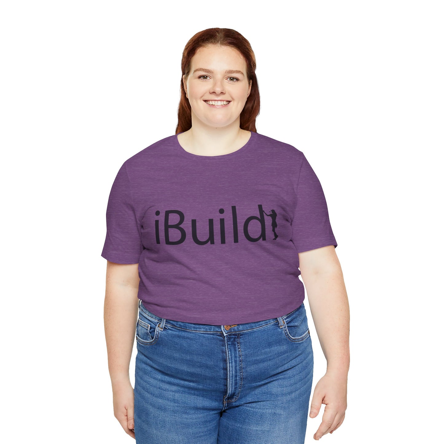 iBuild Short Sleeve Tee (Black Print)