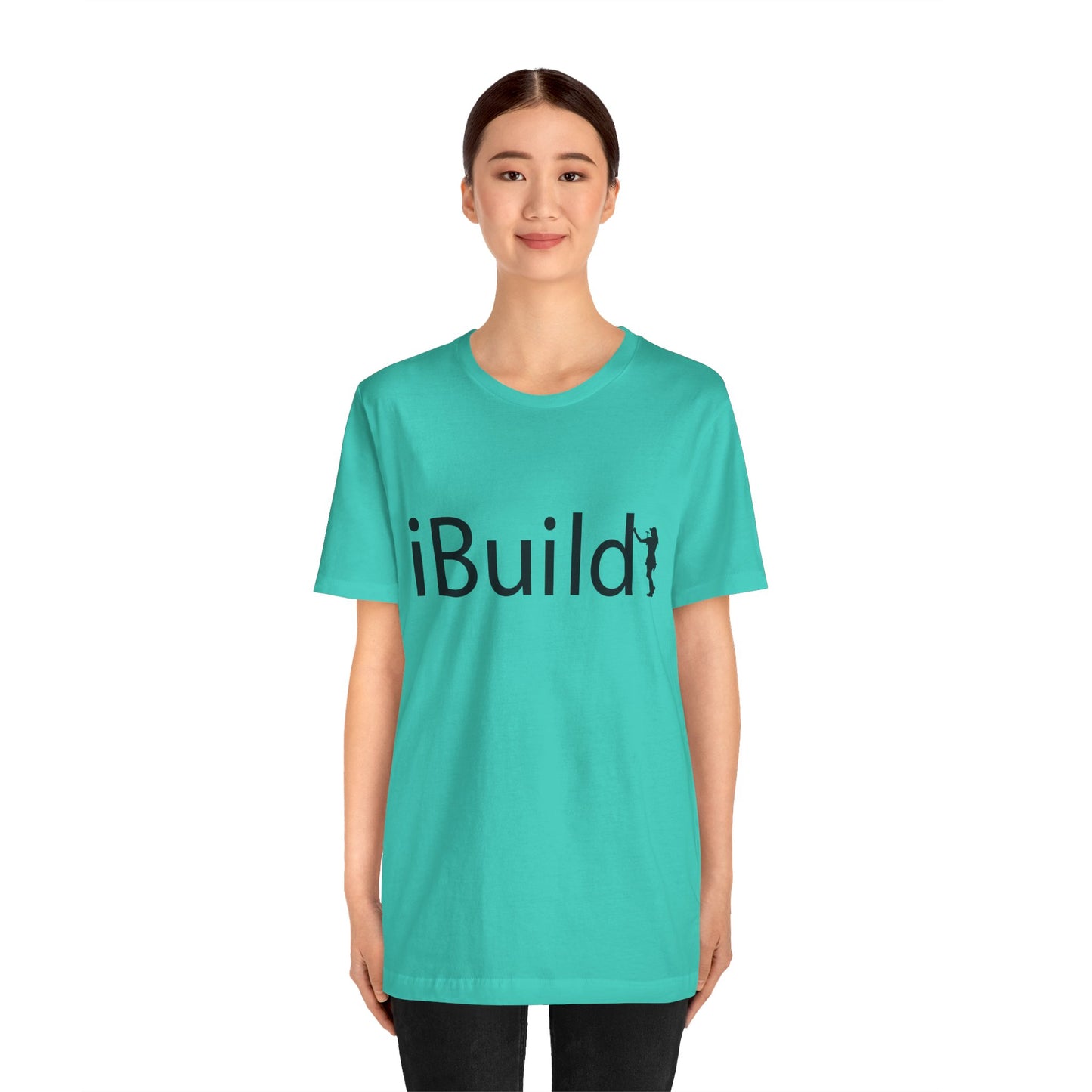 iBuild Short Sleeve Tee (Black Print)