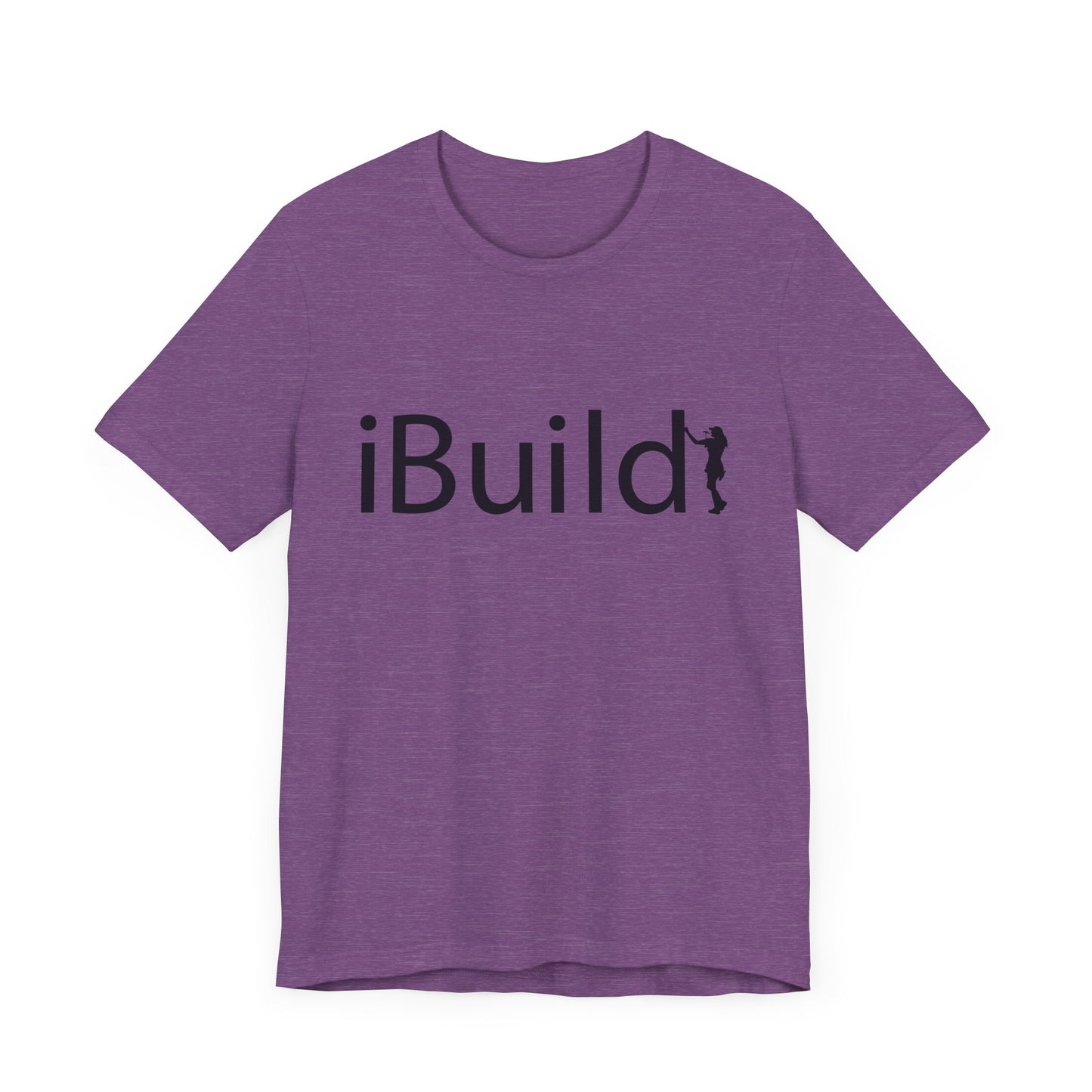iBuild Short Sleeve Tee (Black Print)
