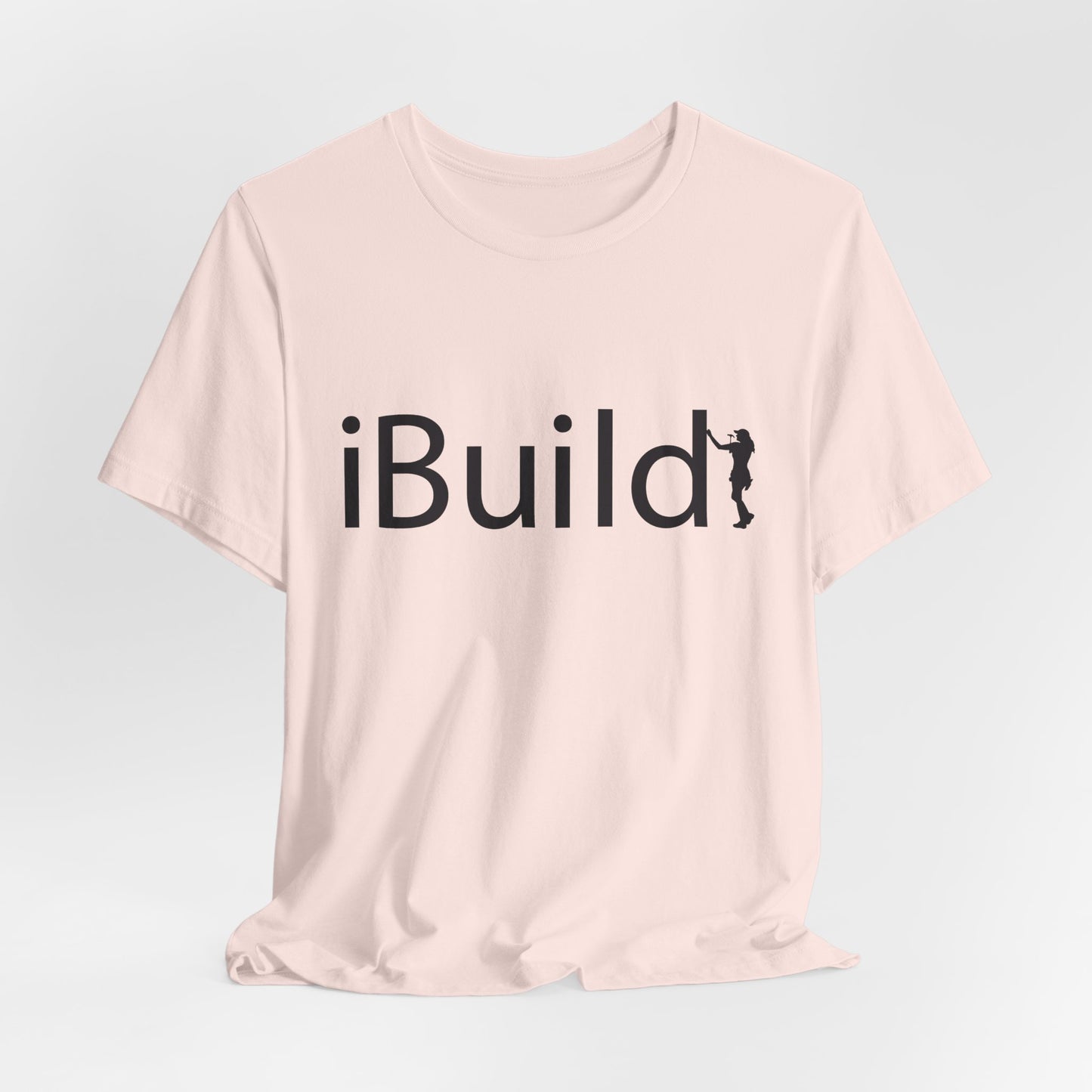 iBuild Short Sleeve Tee (Black Print)