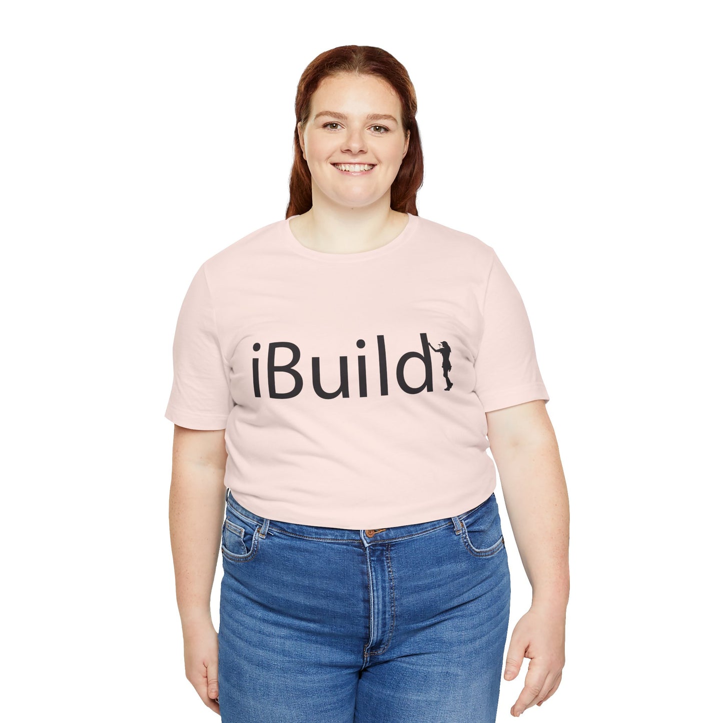 iBuild Short Sleeve Tee (Black Print)