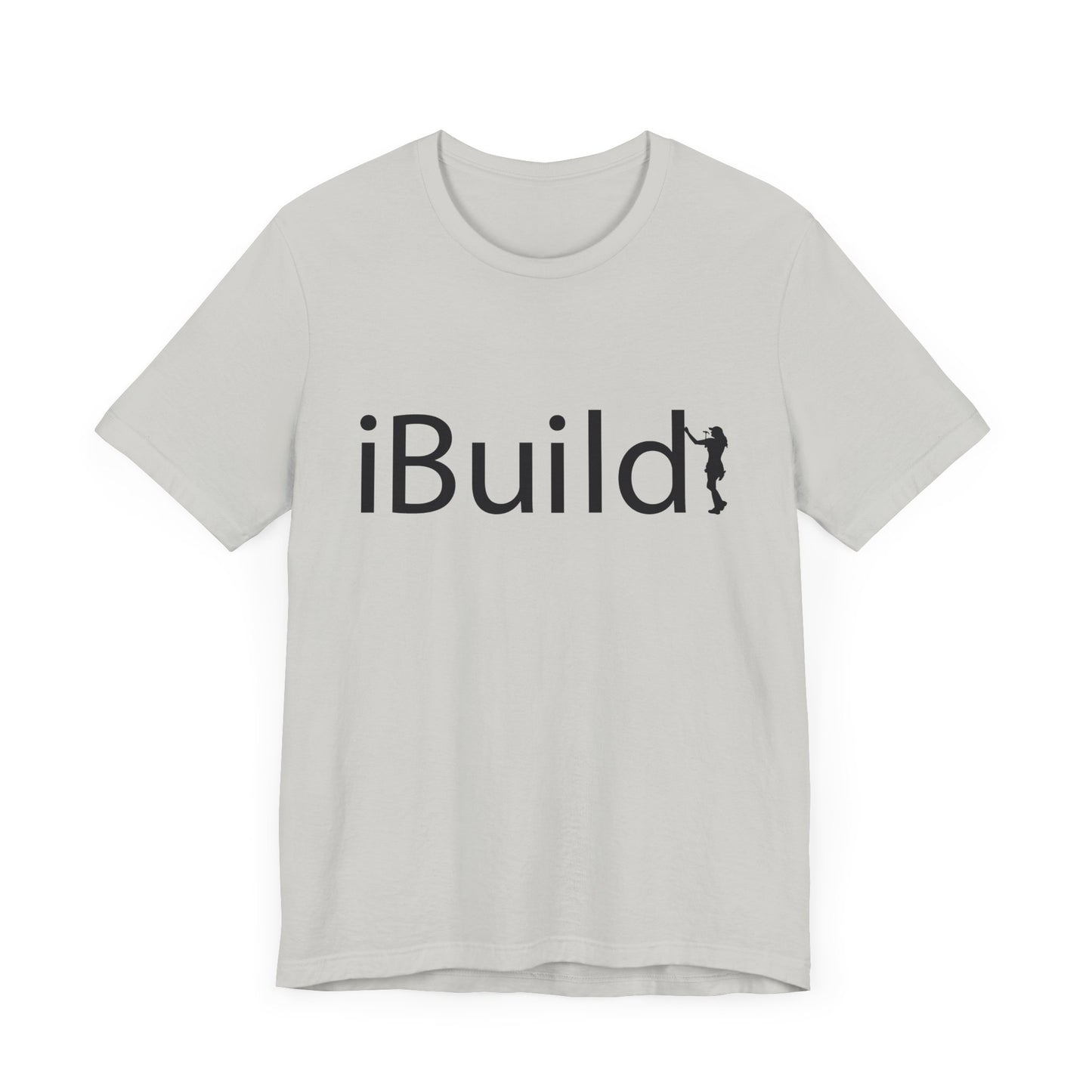 iBuild Short Sleeve Tee (Black Print)
