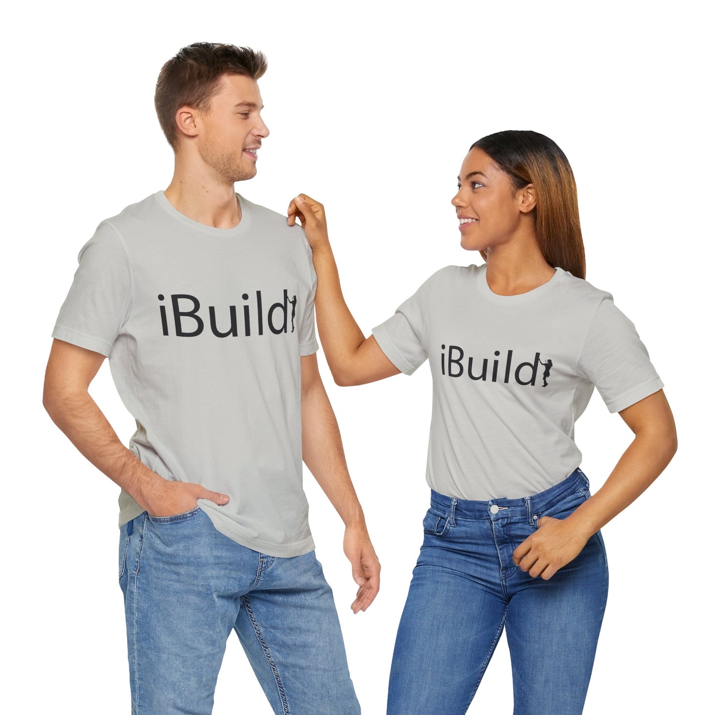 iBuild Short Sleeve Tee (Black Print)