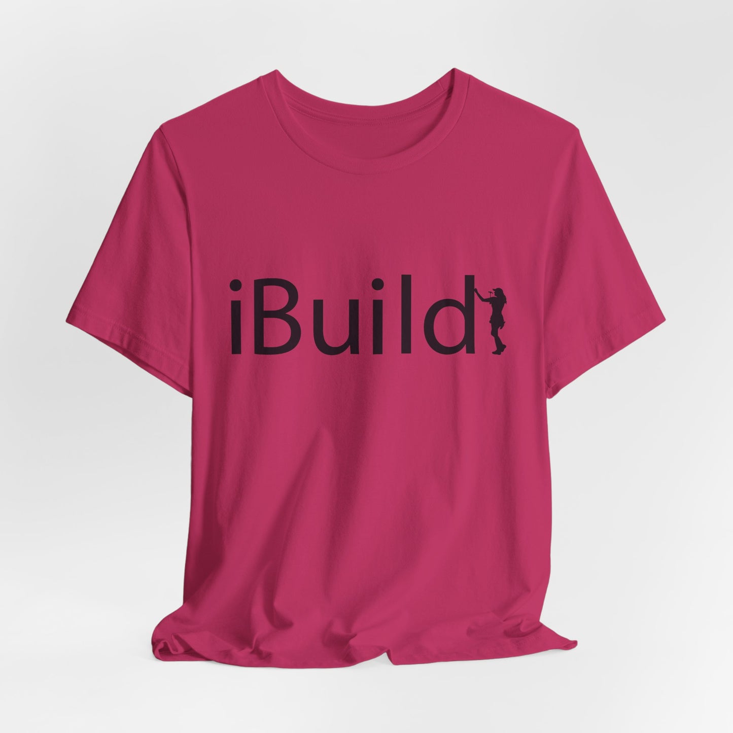 iBuild Short Sleeve Tee (Black Print)