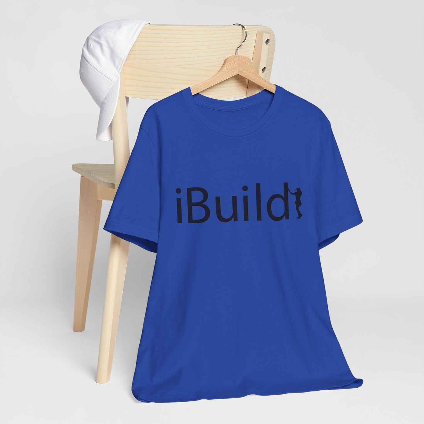 iBuild Short Sleeve Tee (Black Print)