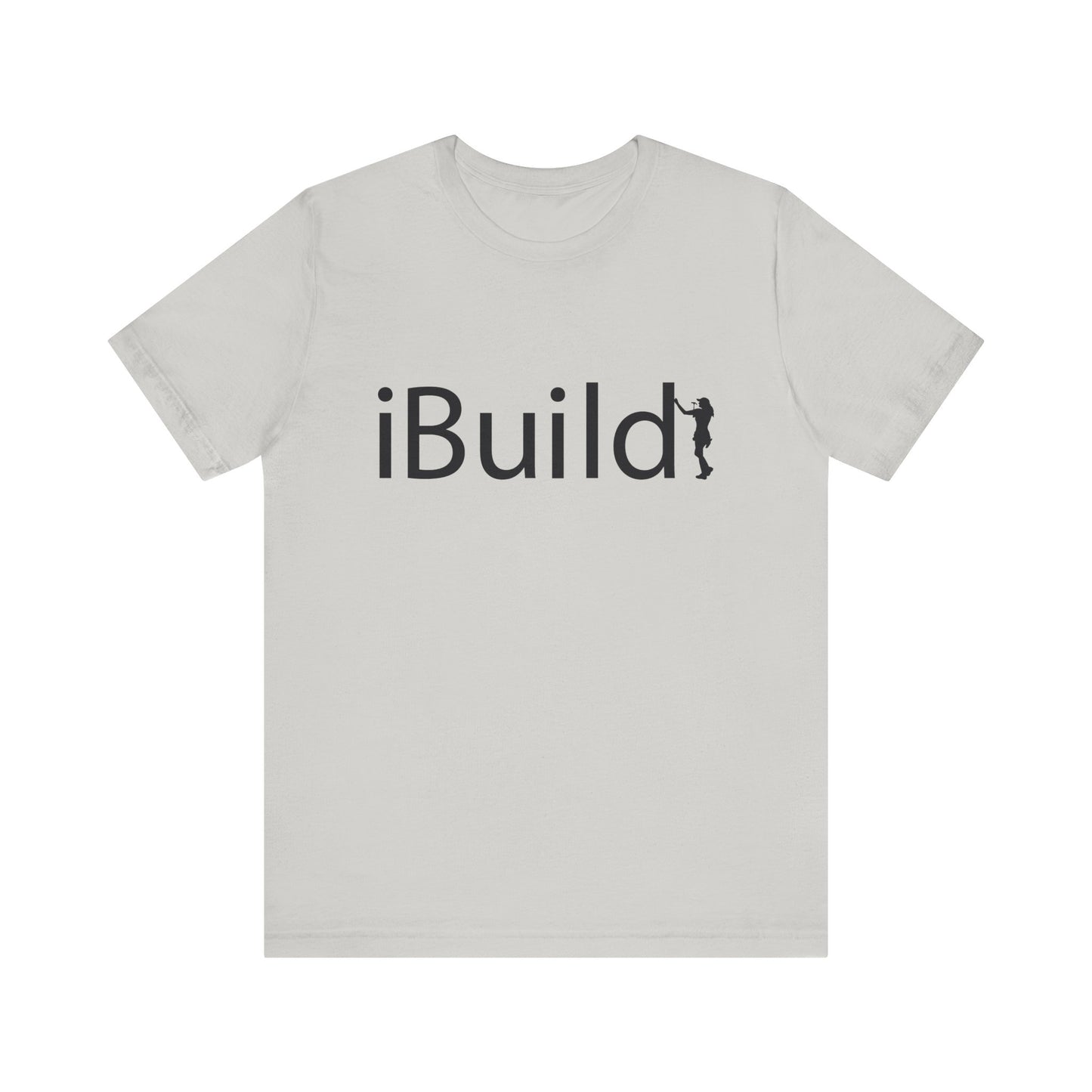iBuild Short Sleeve Tee (Black Print)