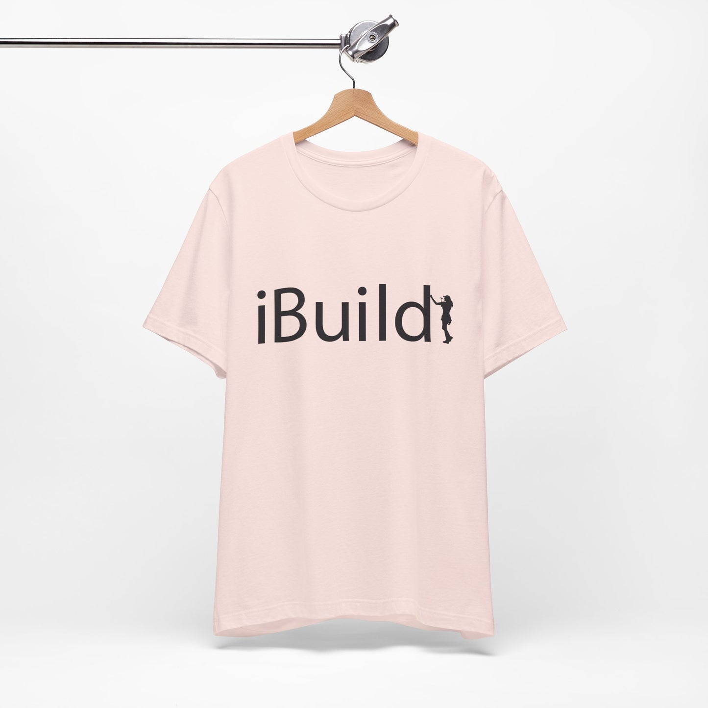 iBuild Short Sleeve Tee (Black Print)