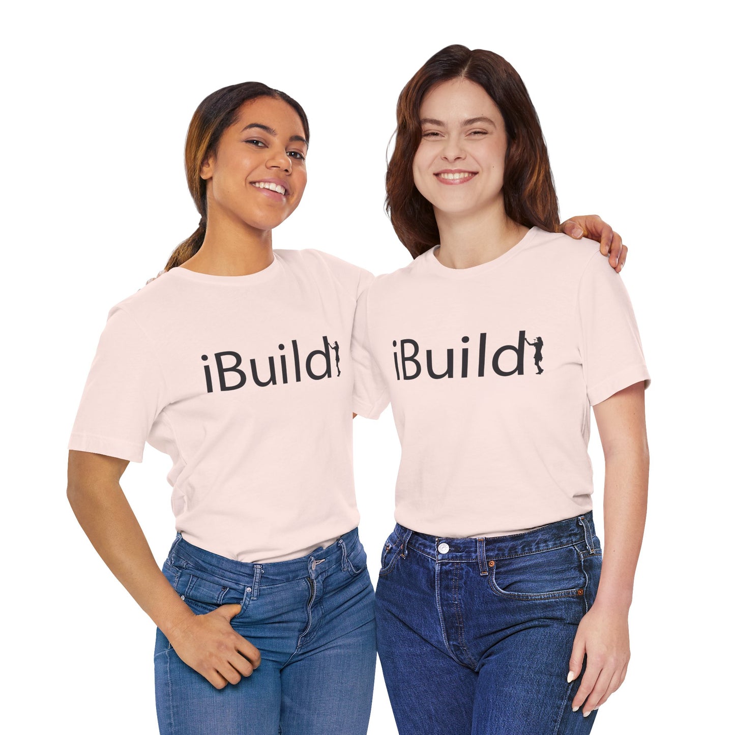iBuild Short Sleeve Tee (Black Print)