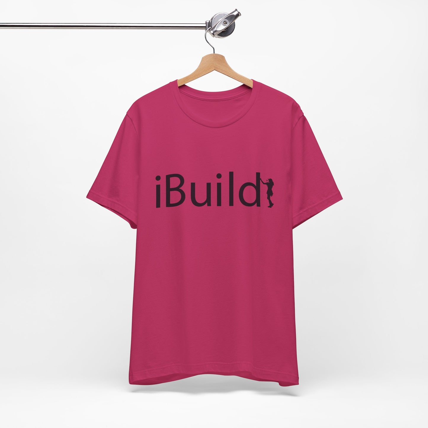iBuild Short Sleeve Tee (Black Print)