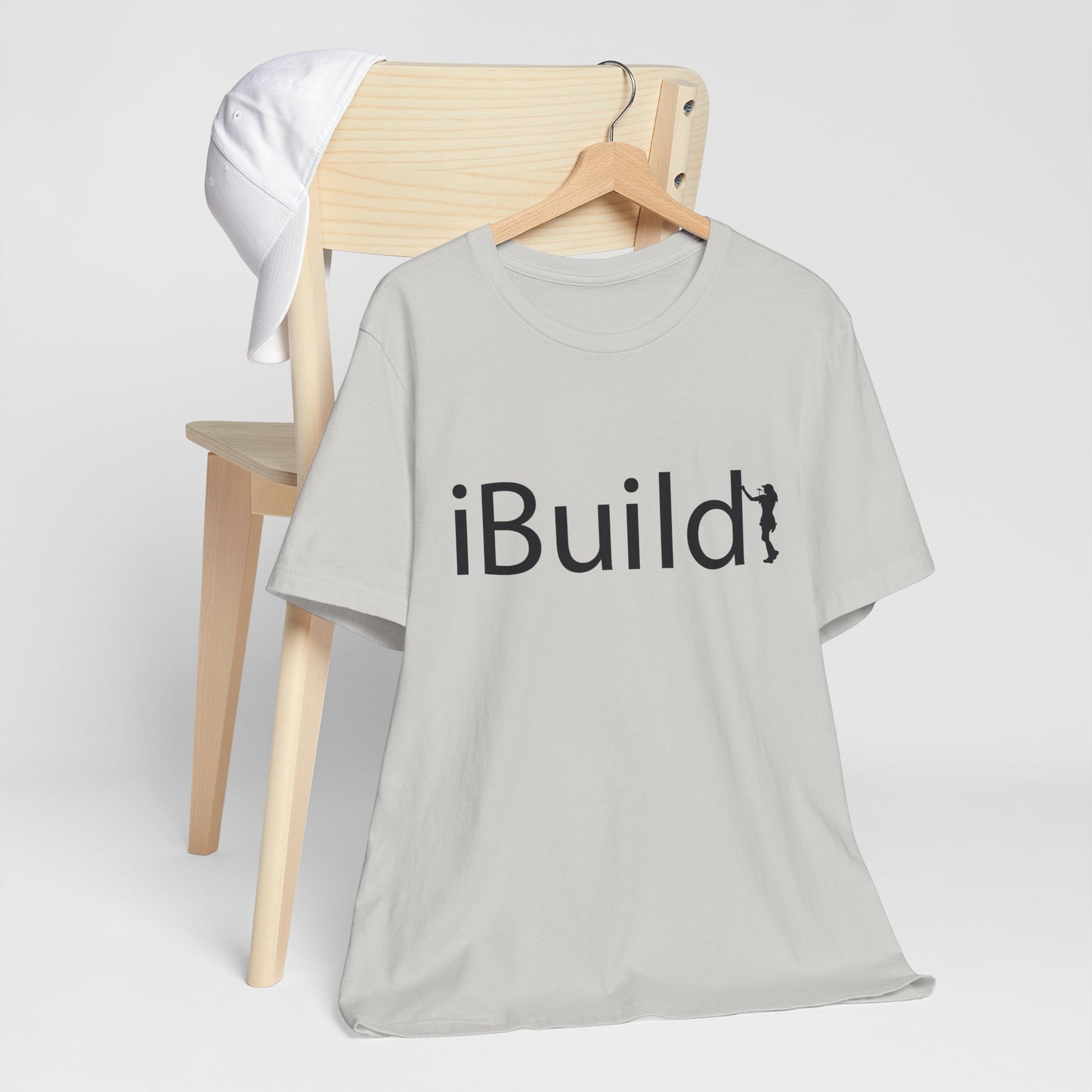 iBuild Short Sleeve Tee (Black Print)