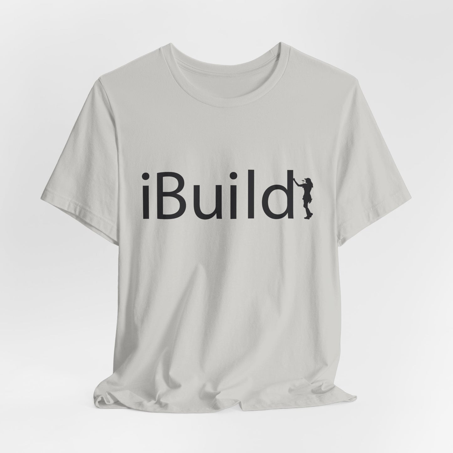 iBuild Short Sleeve Tee (Black Print)