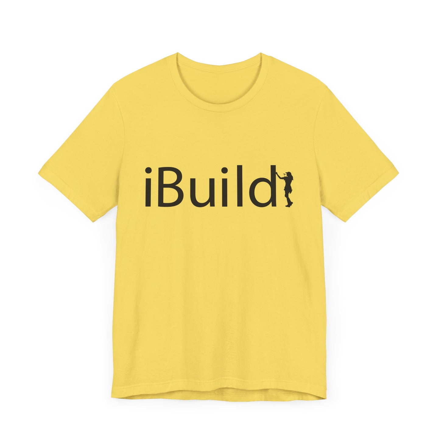 iBuild Short Sleeve Tee (Black Print)