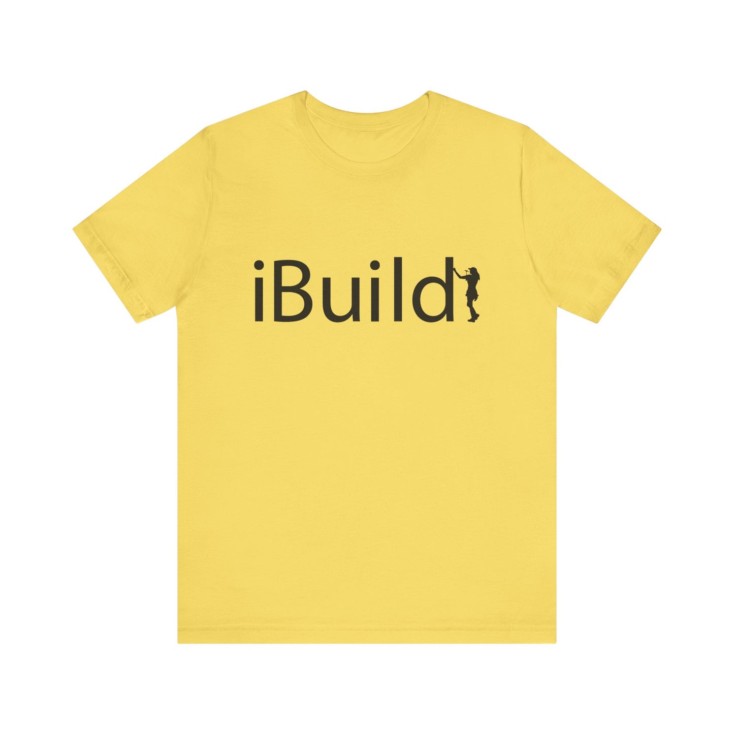 iBuild Short Sleeve Tee (Black Print)