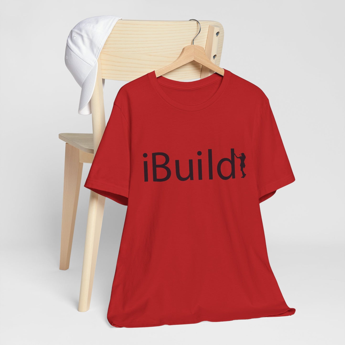 iBuild Short Sleeve Tee (Black Print)
