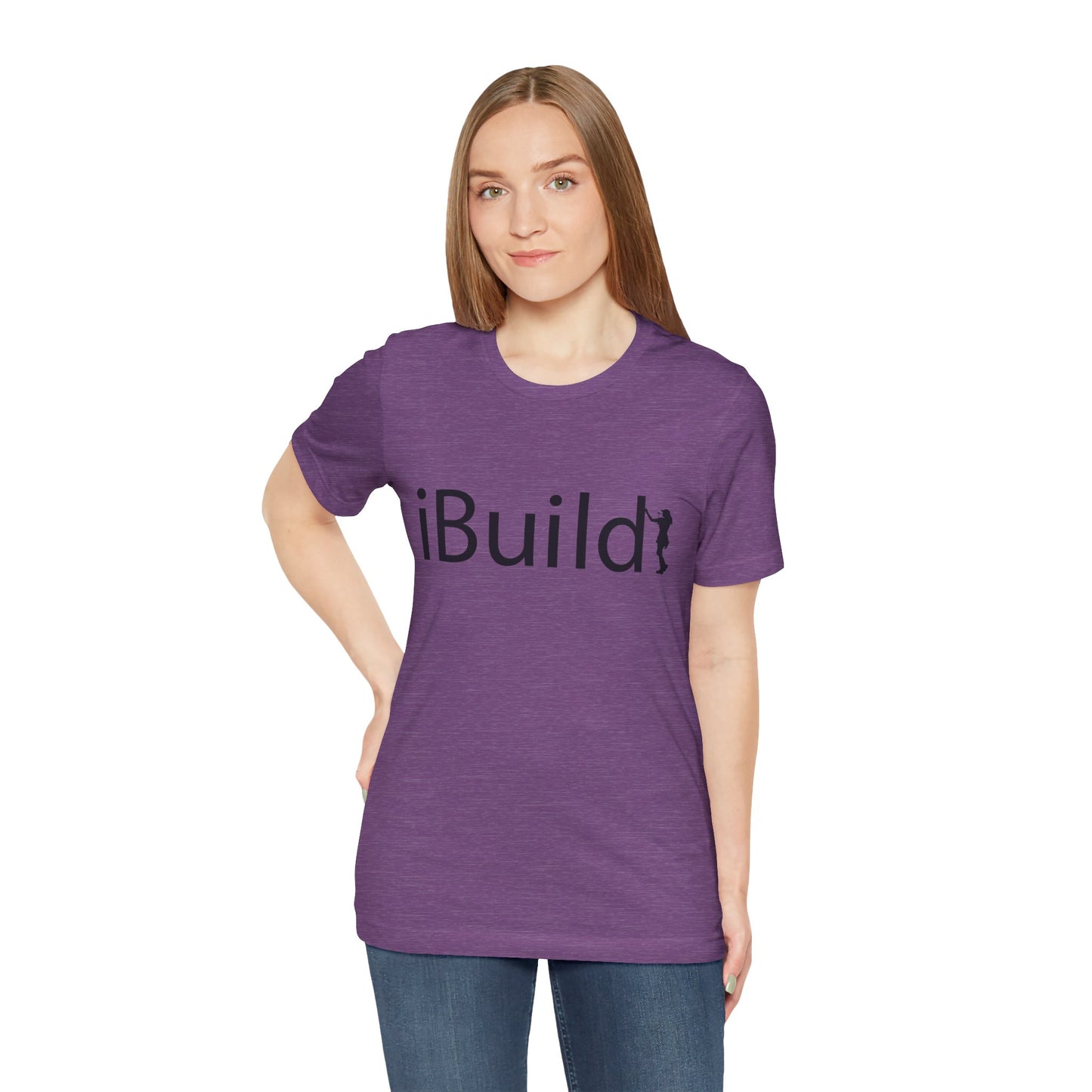 iBuild Short Sleeve Tee (Black Print)