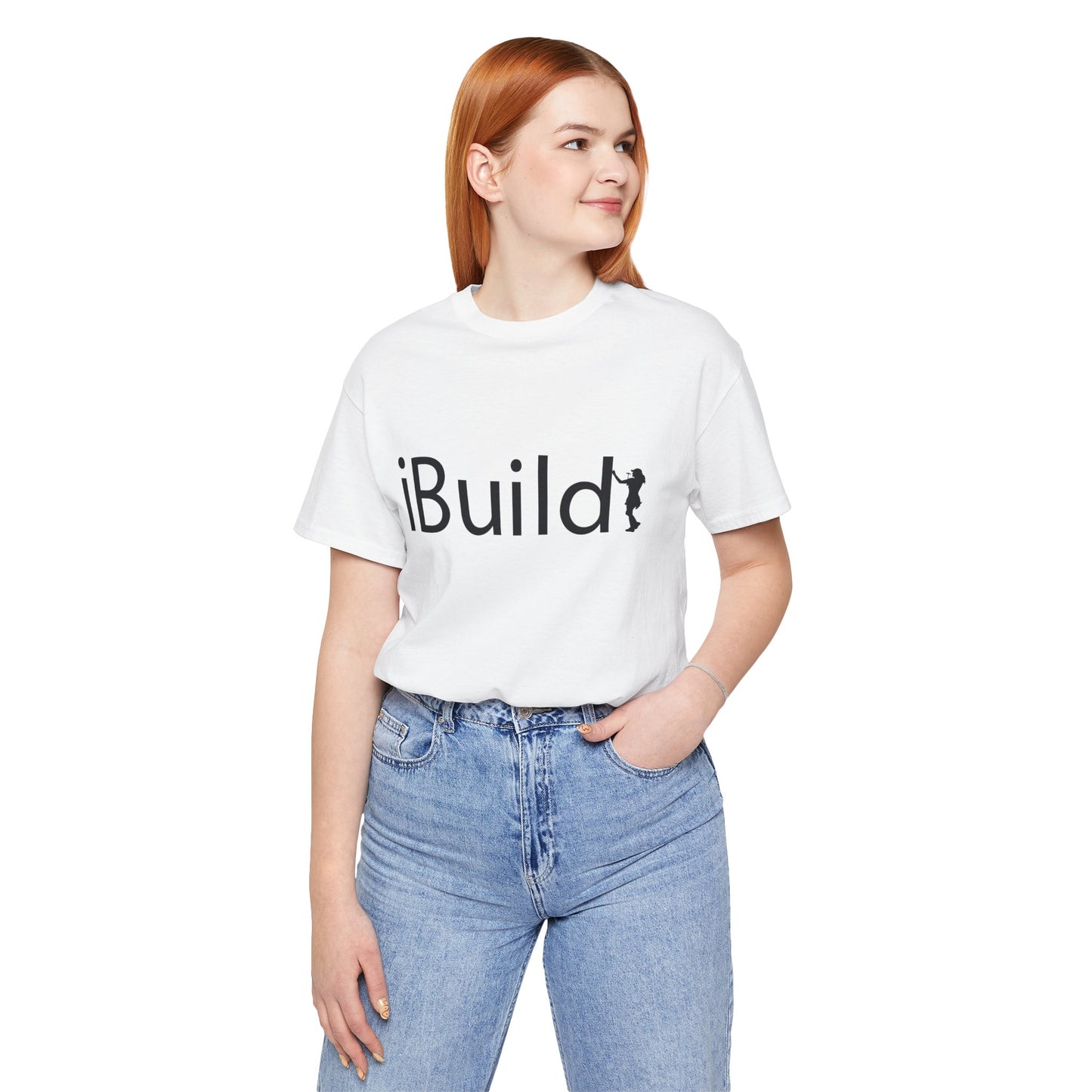 iBuild Short Sleeve Tee (Black Print)