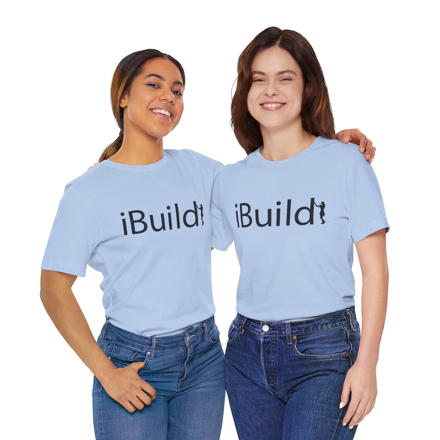 iBuild Short Sleeve Tee (Black Print)