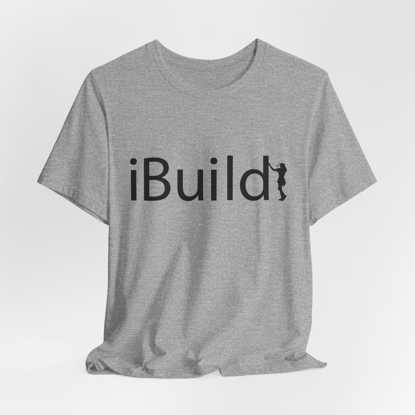 iBuild Short Sleeve Tee (Black Print)