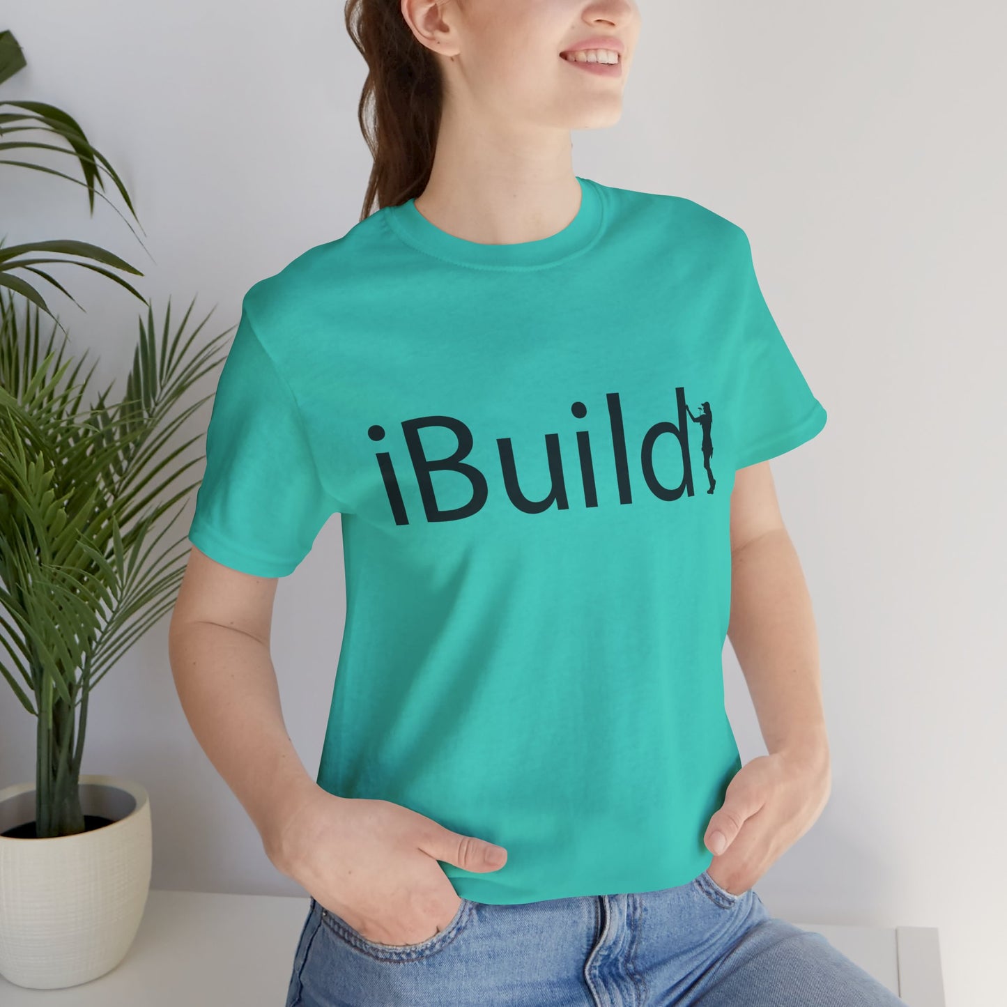 iBuild Short Sleeve Tee (Black Print)