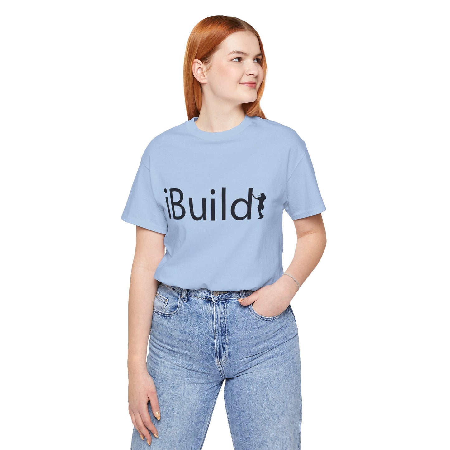 iBuild Short Sleeve Tee (Black Print)