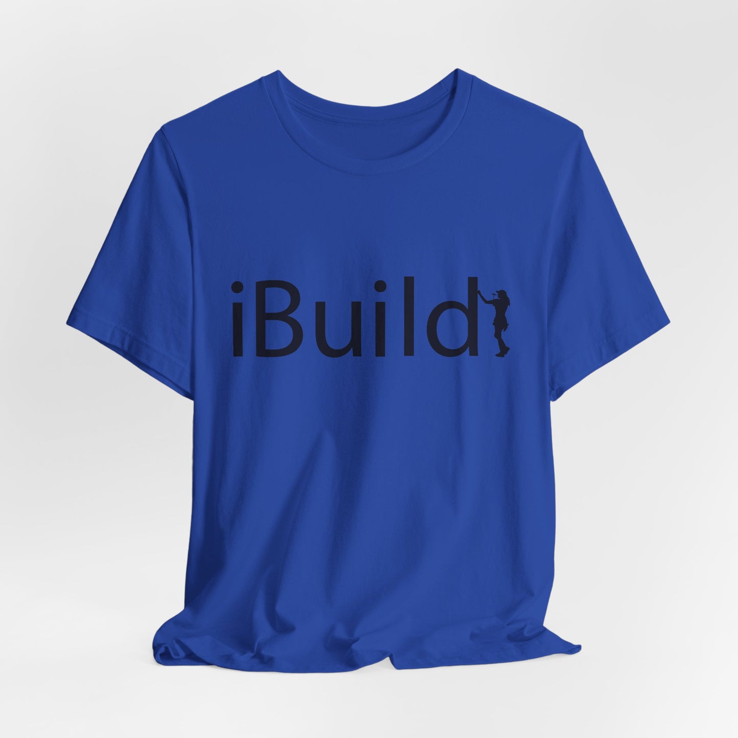 iBuild Short Sleeve Tee (Black Print)