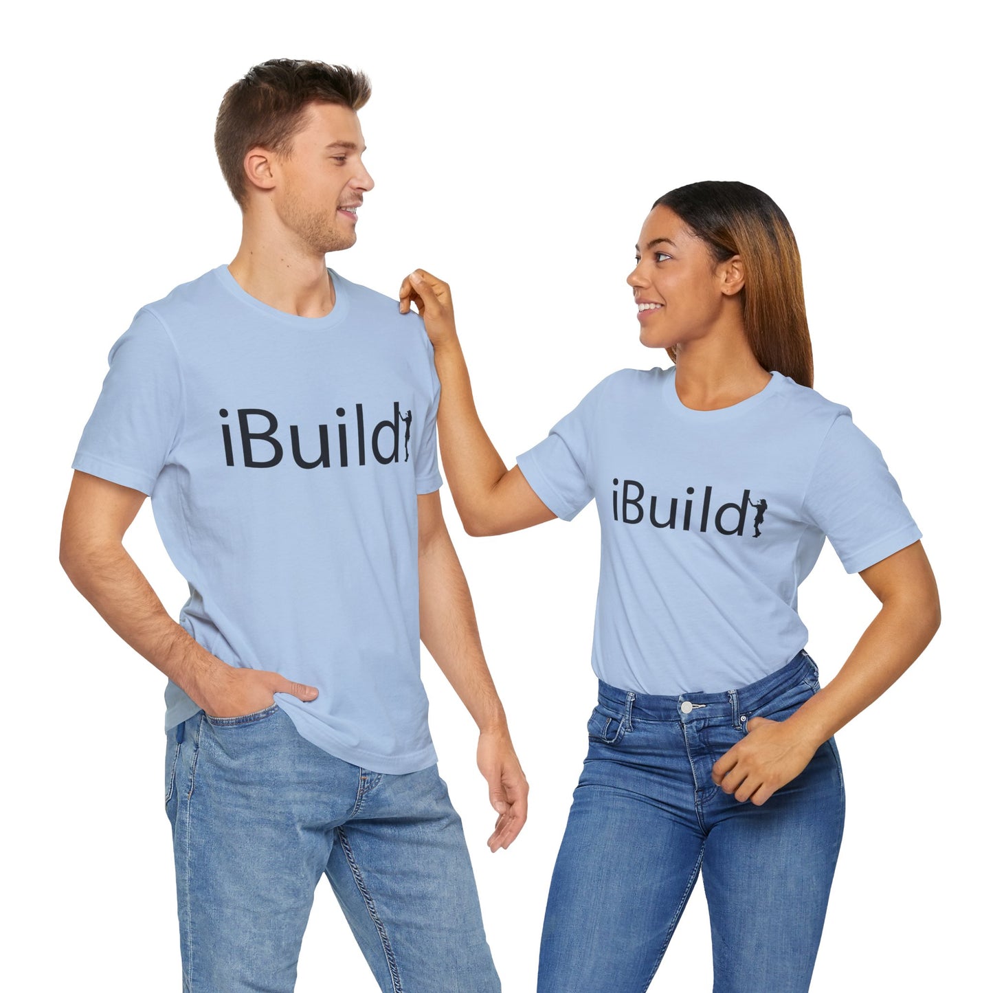 iBuild Short Sleeve Tee (Black Print)