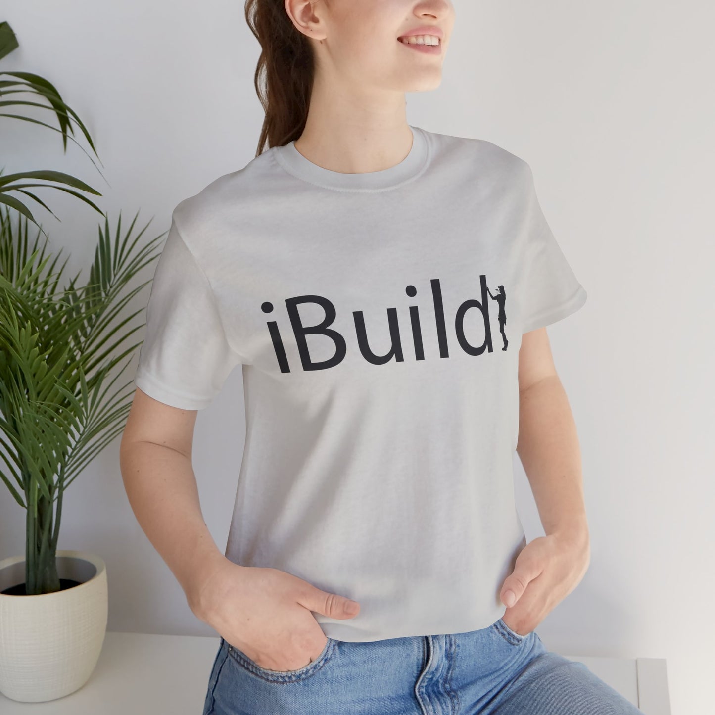 iBuild Short Sleeve Tee (Black Print)