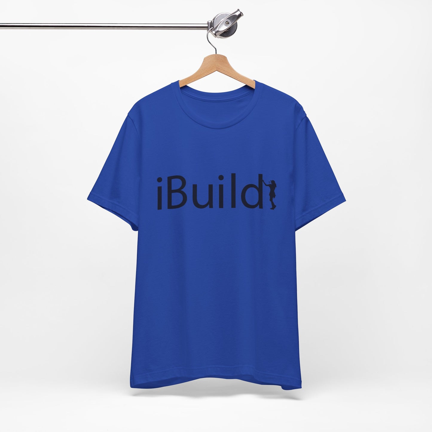 iBuild Short Sleeve Tee (Black Print)