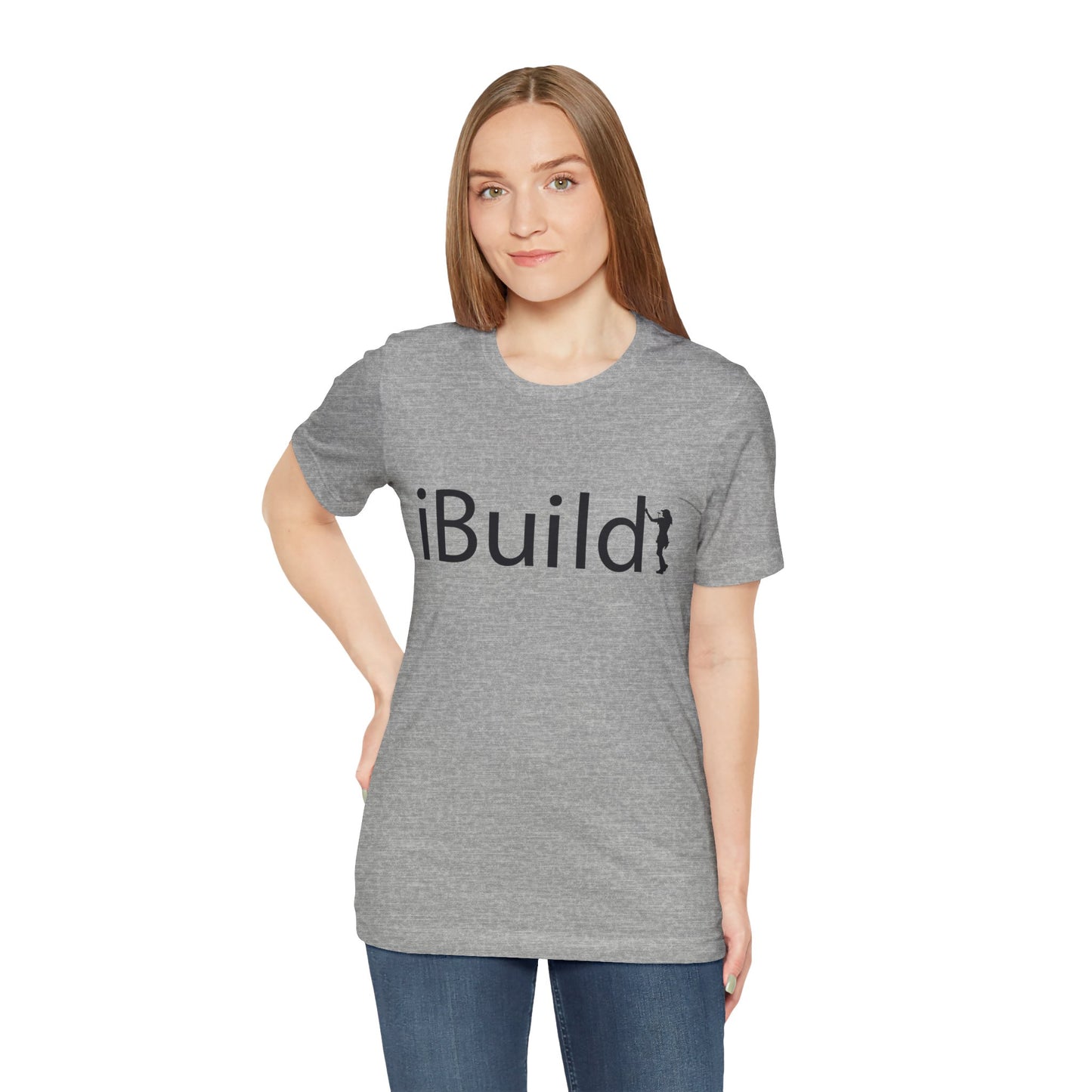 iBuild Short Sleeve Tee (Black Print)