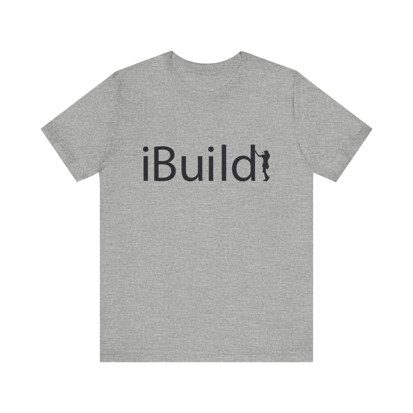 iBuild Short Sleeve Tee (Black Print)