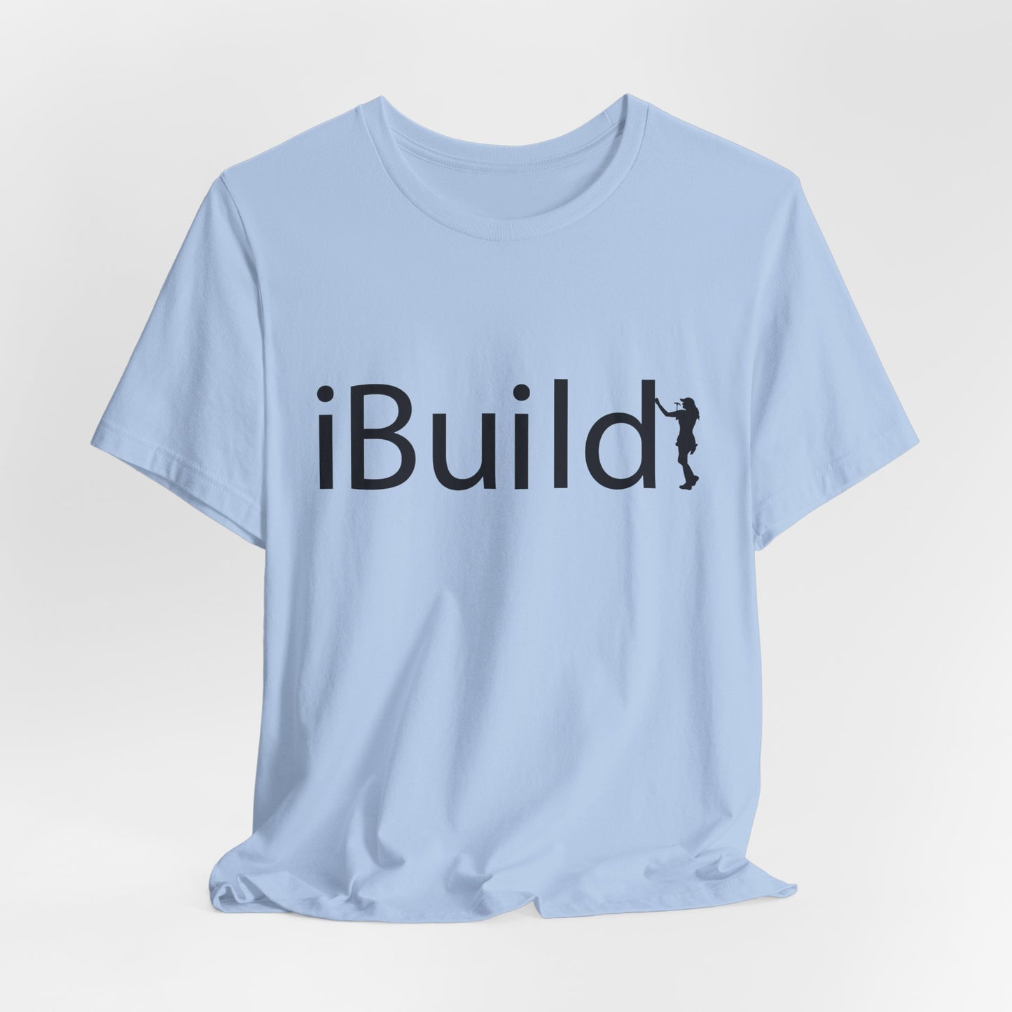 iBuild Short Sleeve Tee (Black Print)