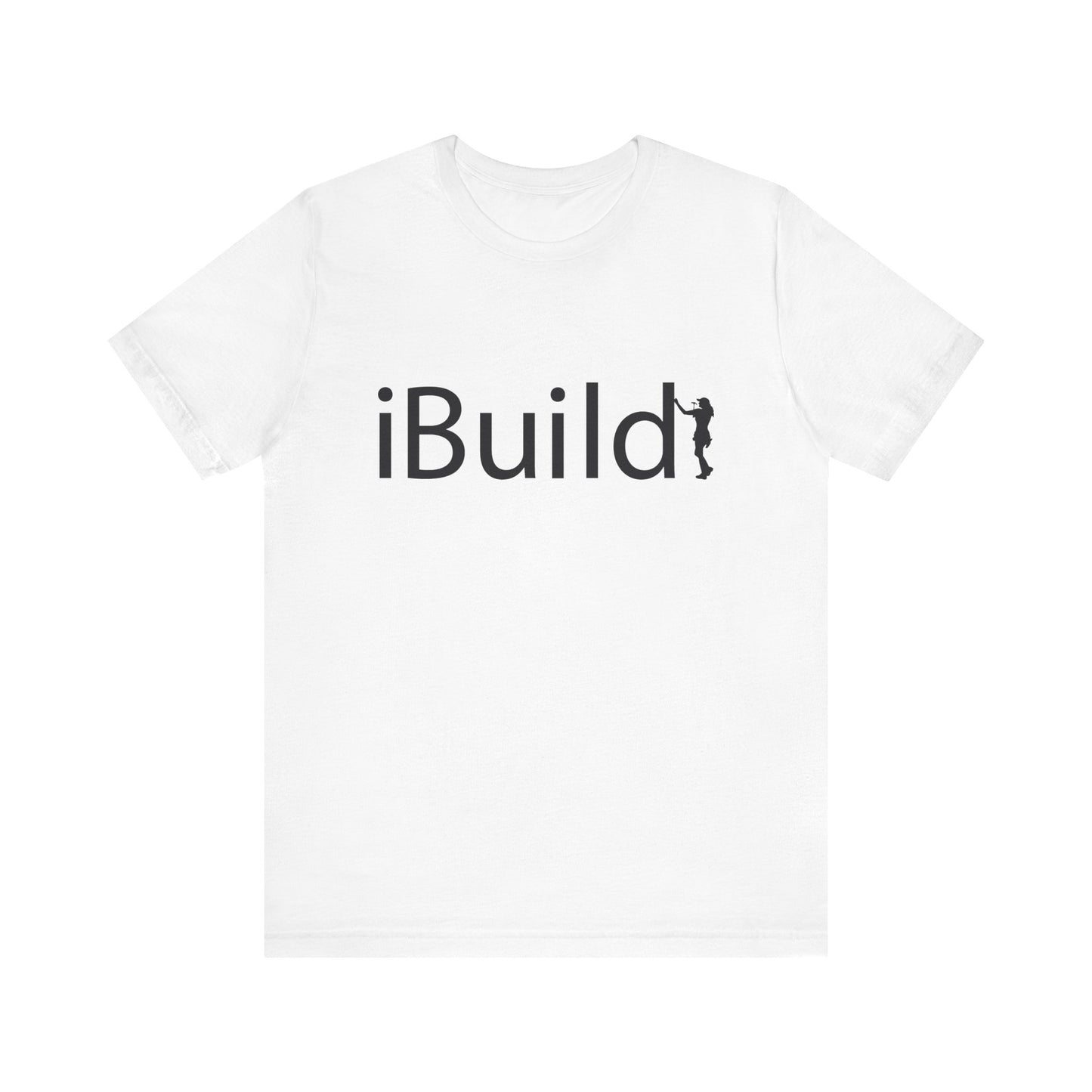 iBuild Short Sleeve Tee (Black Print)