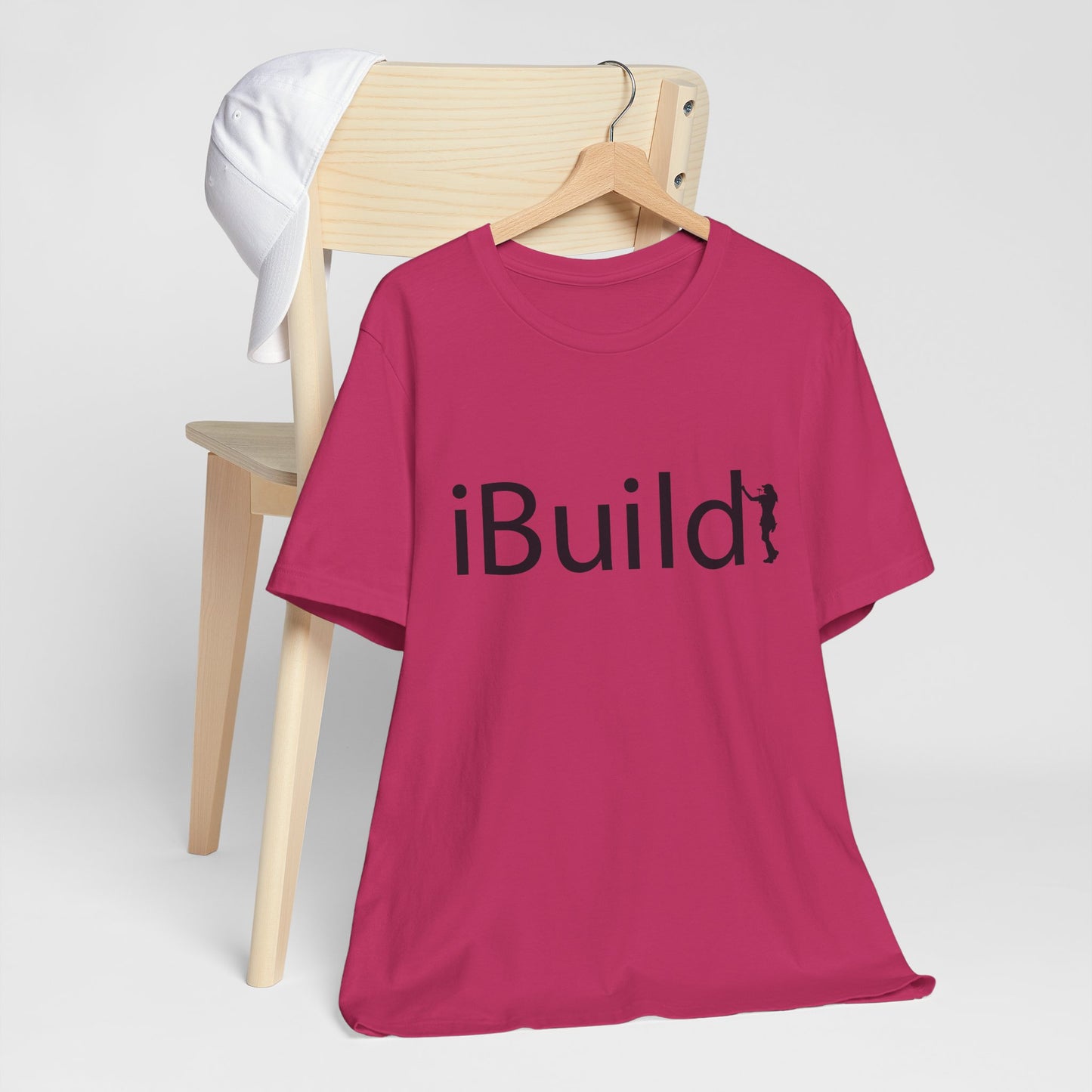 iBuild Short Sleeve Tee (Black Print)