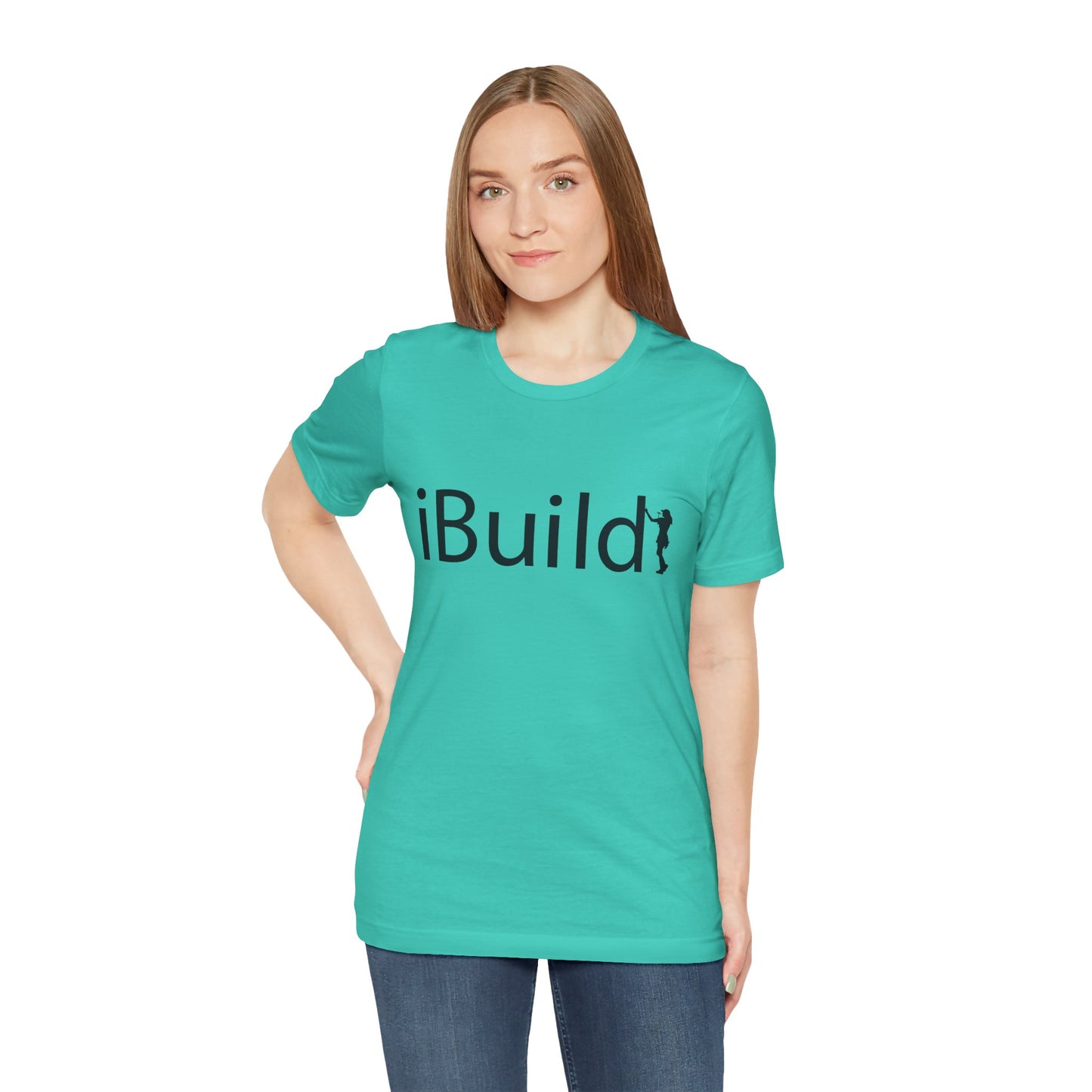 iBuild Short Sleeve Tee (Black Print)