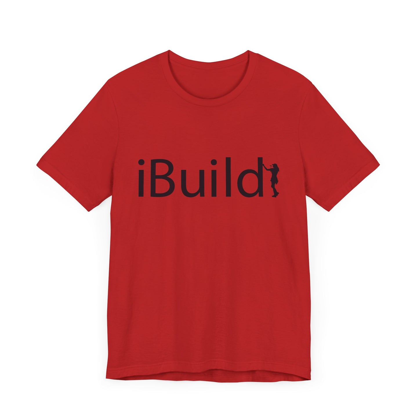 iBuild Short Sleeve Tee (Black Print)